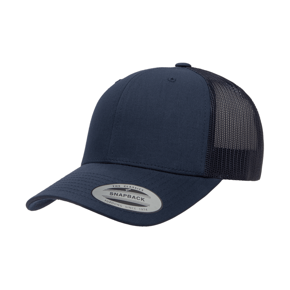 YP Classics® Retro Trucker Cap 6606 (Navy)
